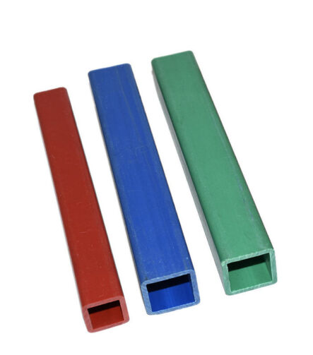 Customized Plastic Tubes Made in China Square PVC Pipe Sizes Rectangular PVC Tube