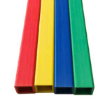 Customized Plastic Tubes Made in China Square PVC Pipe Sizes Rectangular PVC Tube