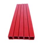 Customized Processed PVC Plastic Extruded Square Pipe for Mall Application Available in ABS PP Other Specifications
