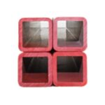 Customized Processed PVC Plastic Extruded Square Pipe for Mall Application Available in ABS PP Other Specifications