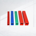 Customized Production PVC Square Pipe Outdoor Rectangular Hollow PVC PE UPVC Tube Plastic Tube