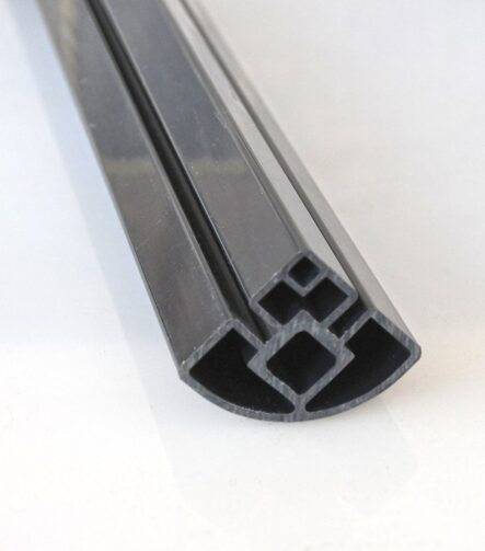 Customized Seamless T Profile Cable Duct Plastic Cover Extrusion PE UPVC Profile