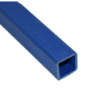Customized Shaped Decorative Rectangular Hollow PVC Tube Extruded Square PVC Tubing