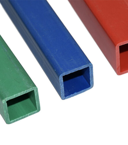 Customized Shaped Decorative Rectangular Hollow PVC Tube Extruded Square PVC Tubing