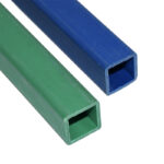 Customized Shaped Decorative Rectangular Hollow PVC Tube Extruded Square PVC Tubing