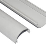 Customized Shaped PP PC PS ABS Plastic Extrusion Strip Extruded PVC Profiles PVC Round Pipe