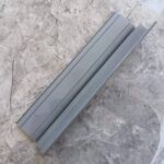 Customized Shaped Thin Plastic Frame Profile Smooth Operation Plastic PVC Profile
