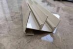 Customized Shaped Thin Plastic Frame Profile Smooth Operation Plastic PVC Profile