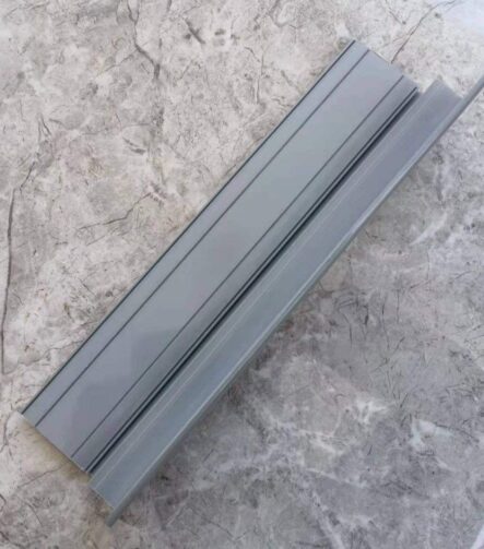 Customized Shaped Thin Plastic Frame Profile Smooth Operation Plastic PVC Profile