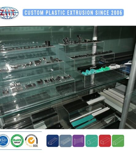 Customized Size Non-Toxic Abrasion Resistance UHMWPE Plastic Profiles Wear Strips