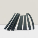 Customized Size Plastic Extrusion Profile UHMWPE PE 1000 UHMW Plastic Slide Rail