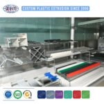 Customized Size Plastic Profiles U-Shaped Smooth Operation PVC Plastic Extruded Profile for Decoration