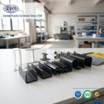 Customized Smooth Plastic Profiles Bumper Lightweight PVC Plastic for Track Profile for Fabric Perforated Tray
