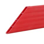 Customized Smooth Plastic Profiles Bumper Lightweight PVC Plastic for Track Profile for Fabric Perforated Tray