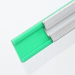 Customized UHMWPE Extruded Profiles Wear Strips Green Color Wear Resistance Conveyor UHMW Plastic Guide Rail