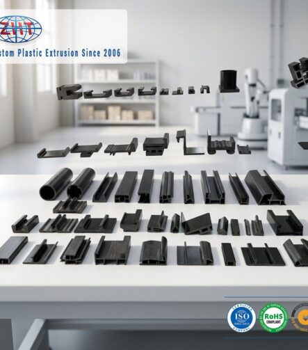 Direct From Factory Decorative Structural Profile Stair Nose Wear Resistant PVC PE Plastic Showroom for Dust Cover