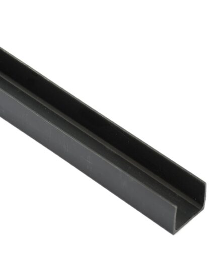Durable ABS PVC PP PE UHMWPE Extrusion and Co-Extrusion OEM Plastic Building Material U Shaped PE Plastic Profile U Channel PVC Profile