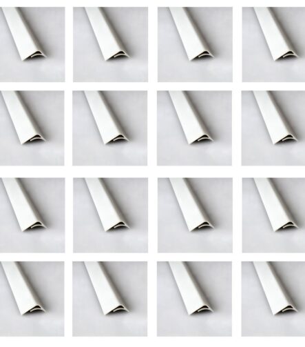Durable Black Plastic Extrusion Profiles for Storage & Closet Perfiles En PVC