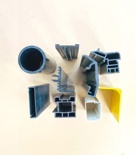 Durable Plastic Extruded Tubes Pipes Angles with UHMWPE PP PETG Materials for Machinery Automotive Applications