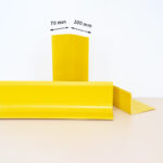 Durable Plastic Extrusion Profile Flexible PVC Corner Bead Skirting Board PVC Corner