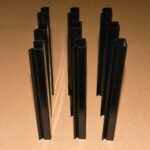 ESD Safe U Shape Guide Strip Upe Extrusion Custom Length Anti Static Conductive