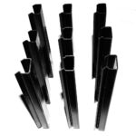 ESD Safe U Shape Sealing Strip Upe Extrusion Custom Length Electronic Enclosure