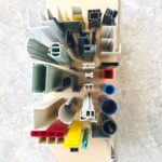Eco-Friendly Plastic Profiles HDPE LDPE Post-Consumer Material Construction Components