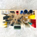 Eco-Friendly Plastic Profiles HDPE LDPE Post-Consumer Material Construction Components