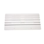 Expert Craftsmanship Plastic Rain Gutter Accessory ABS Extrusion Rigid Profile for Home