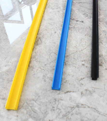 Extrusion Co-Extrusion Plastic Profile 20cm Length Standard PP Cover Strip for Aluminum Profile UHMWPE T Slot Cover Strip
