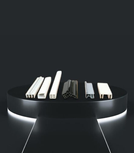 Extrusion PP UPVC Profile Polycarbonate Sheet Joint Soft PVC Corner Profile