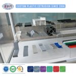 Extrusion PP UPVC Profile Polycarbonate Sheet Joint Soft PVC Corner Profile