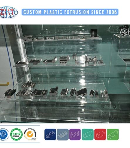 Extrusion PVC PC UHMW Profile Solid Polycarbonate Side Protection Profile