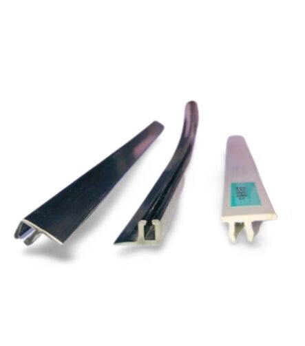 F-Shaped Plastic Extrusions Custom UPVC Window Trim with Enhanced UHMWPE Edge Protection