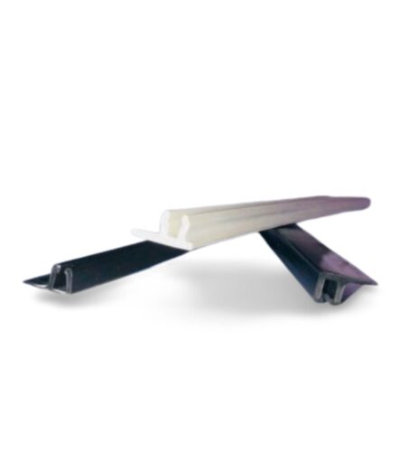 F-Shaped Profile UPVC Window Edge Guard Trim Compatible with UHMWPE Materials
