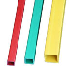 Factory Direct Extrusion Profile Pipe Plastic PVC Square Pipe 30X30 Tube Rectangular