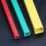Factory Direct Extrusion Profile Pipe Plastic PVC Square Pipe 30X30 Tube Rectangular