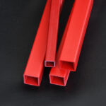 Factory Direct Extrusion Profile Pipe Plastic PVC Square Pipe 30X30 Tube Rectangular