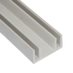 Factory Extrusion UPVC Profiles and Accessories Wear-Resistant PVC Connection Profile