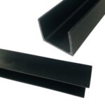 Factory Price ABS PVC Plastic Profile Extrusion Quality U Channel Plastic Extrusion