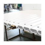 Factory Price Easily Assembled 3 Rails White PVC Horse Fence Dressage Arena Fence