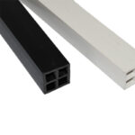 Factory Price Electrical Channels Plastic Profil Materi UPVC OEM Extrusion Square Profile PVC Extrusions UPVC Profil