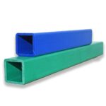Factory Price PVC Plumbing Pipe Wear-Resistant UHMWPE Plastic Square Tube Black Rectangular Pipe