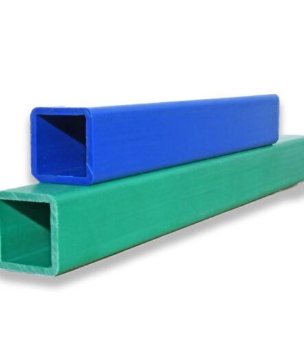 Factory Price PVC Plumbing Pipe Wear-Resistant UHMWPE Plastic Square Tube Black Rectangular Pipe