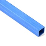Factory Price PVC Plumbing Pipe Wear-Resistant UHMWPE Plastic Square Tube Black Rectangular Pipe