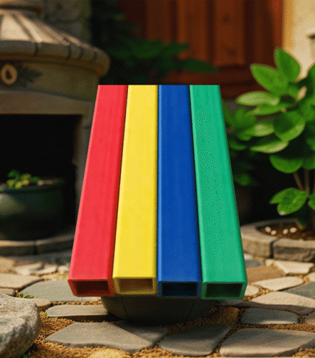 Factory Price Pipe Square Decorative Cover PVC Square Pipe 50X50