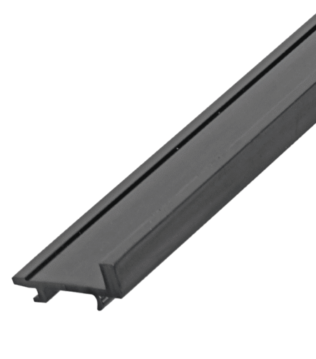 Factory Supply Extruded UHMWPE PVC Profiles Wear Strip Plastic Strip (OEM) Multi-Layer Coextrusion Plastic Profile