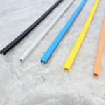Factory Supply T Slot Aluminum Extrusion Wear Resistance 6 Slot Plastic Cover Strip