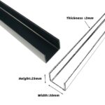 Factory Wholesale Extruded Plastic Profile Smooth Operation Plastic PVC Profiles Plastic Frame Material