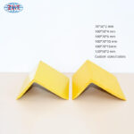 Fast Delivery PVC Corner Guards Plastic Extrusion Profile Profil OEM UPVC Decorative Wall Corner Guards